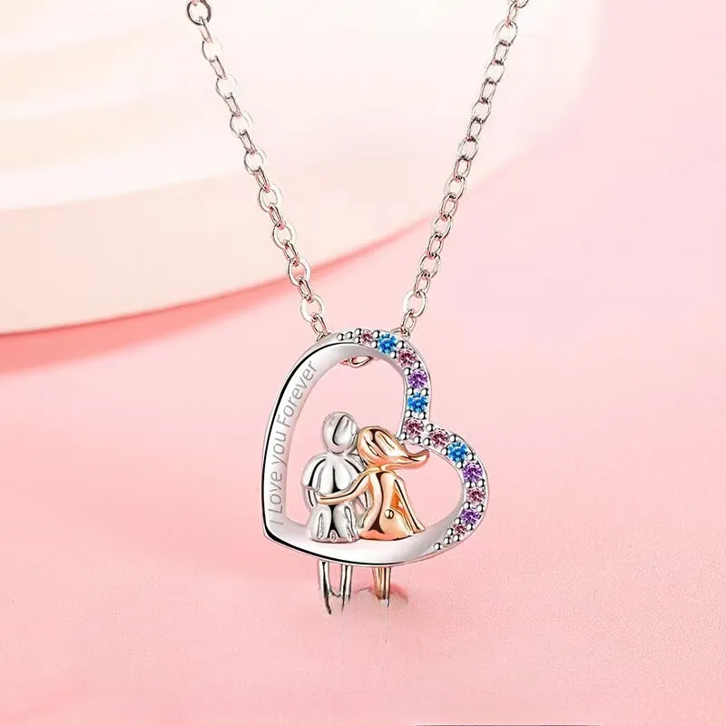 Wholesale Fashion Creative Love Exquisite Simple Necklace